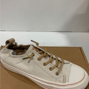 Yellow Box Beige Canvas Sneakers